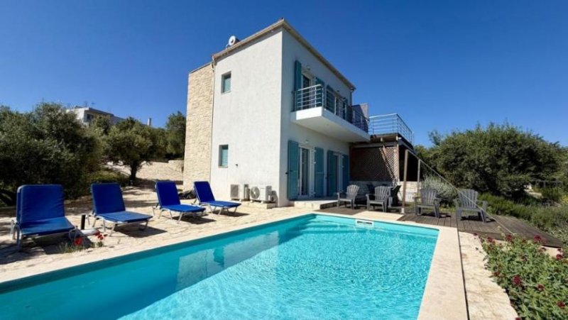 Tsivaras MIT VIDEO - Kreta, Tsivaras: Zwei Villen mit Meerblick, Pools, Außenküche und Mieteinnahmen Haus kaufen